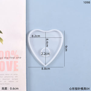 Tarot Card Game Heart shaped Pointer Mold