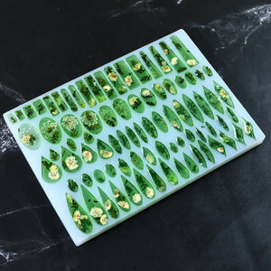 Water Drop Long Earrings Silicone Mold