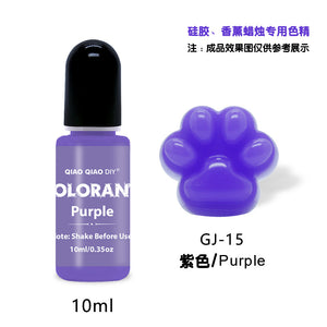 Candle Liquid Silicone Color Dye