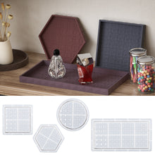 Load image into Gallery viewer, Square Circular Rectangular Hexagonal Tray Mold
