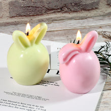 Load image into Gallery viewer, Easter Cute Egg Fold Ear Rabbit Candle Mold
