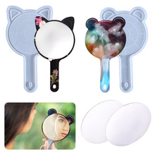 Load image into Gallery viewer, Little Panda Handheld Makeup Mirror Mold
