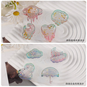 Flowing Sand Pendant Silicone Mold