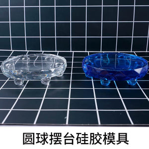 Tray Mold with Six Ball Foot Eests