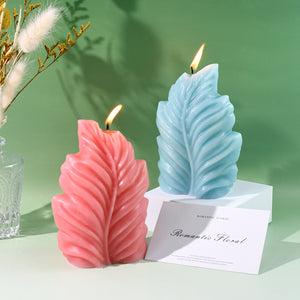 Leaf Candle Silicone Mold