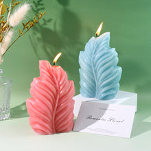 Load image into Gallery viewer, Leaf Ornament Candle Silicone Mold
