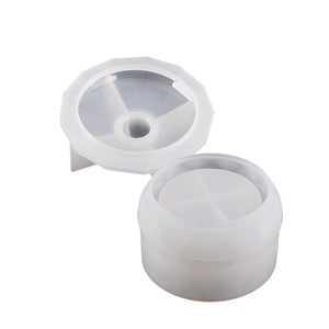 Cut Circular Storage Box Silicone Mold