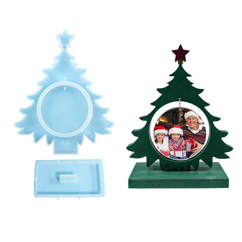 Christmas Tree Photo Frame Mold