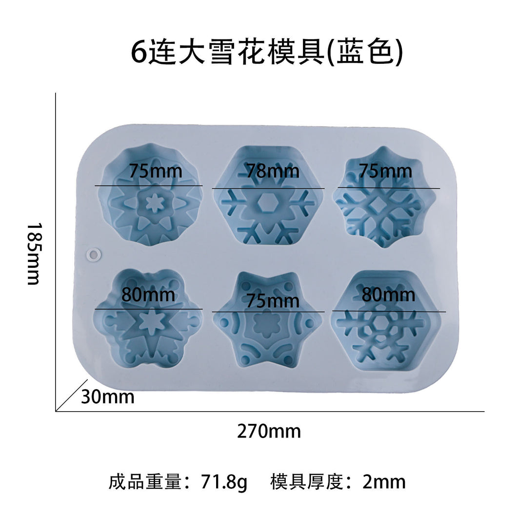 Big Snowflake Silicone Mold