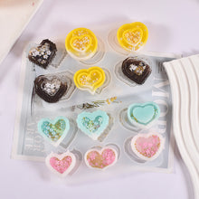 Load image into Gallery viewer, Pixel Love Flowing Sand Pendant Mold
