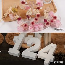 Load image into Gallery viewer, Geometry 1234 Digital Candle Holder Mold
