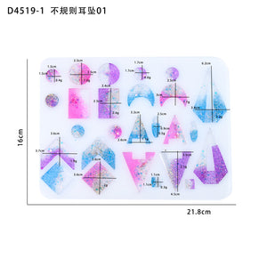 Irregular Pendant Silicone Mold