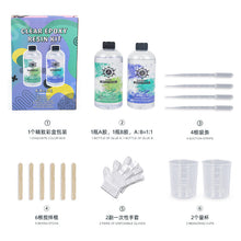 Load image into Gallery viewer, Set of Boxed Epoxy DIY Material 1:1 Resin AB
