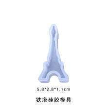 Load image into Gallery viewer, Unicorn Deer Iron Tower Pendant Mold
