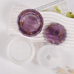 Cut Circular Storage Box Silicone Mold