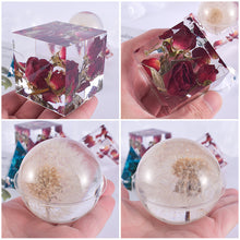 Load image into Gallery viewer, Cube Pyramid Ball Liquid Silicone Mold
