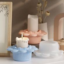 Load image into Gallery viewer, Flower Candle Holder Mold

