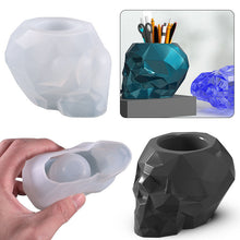 Load image into Gallery viewer, Cut Skeleton Head Mold
