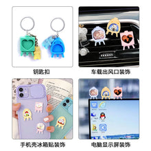 Load image into Gallery viewer, Mini Photo Frame Silicone Pendant Mold
