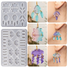 Load image into Gallery viewer, Earrings Cloud Leaf Silicone Mold
