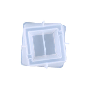 Irregular Section Ashtray Storage Box Silicone Mold