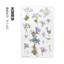 Load image into Gallery viewer, Dried Flower Stickers Material
