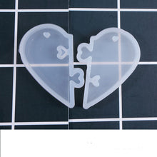 Load image into Gallery viewer, Couple Heart Star Moon Pendant Mold
