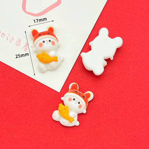 Blessing Resin Rabbit Year Accessories