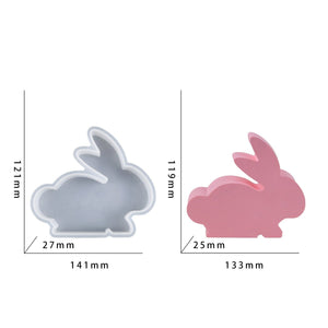 Easter 3D Rabbit Silicone Mold