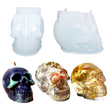 Load image into Gallery viewer, Skull Head Silicone Mold
