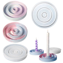 Load image into Gallery viewer, Circular Ring Candle Holder Mold
