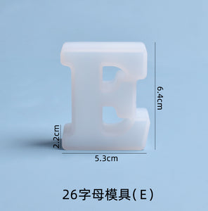 26 English Letters Mold