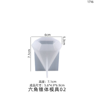 Cylindrical Cone Ring Holder Mold