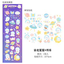 Load image into Gallery viewer, Cartoon Waterproof Hand Tent Stickers
