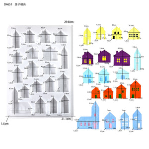 Small 19 Union European House Full Board Molds