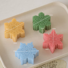 Load image into Gallery viewer, Snowflake Candle Silicone Mold
