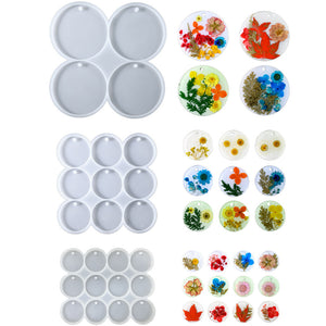 Circular Pendant Silicone Mold
