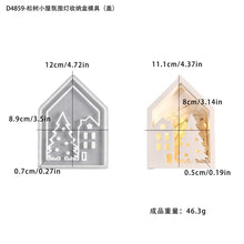 Load image into Gallery viewer, Luminous Hollow House Storage Box Silicone Mold

