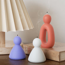 Load image into Gallery viewer, Abstract Child Father Mother Human Candle Mold
