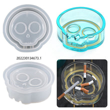 Load image into Gallery viewer, Irregular Skeleton Head Ashtray Mold
