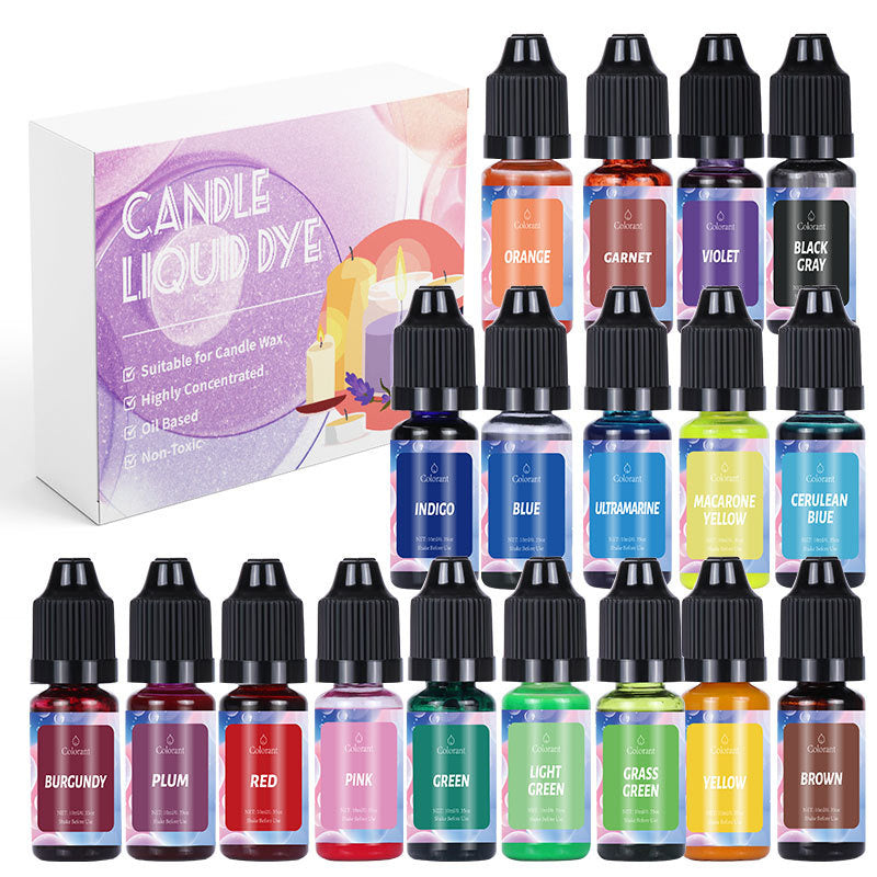 24 Colors Candle Colorant Pigment Set