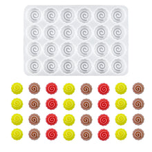 Load image into Gallery viewer, 24 Mini Fish Roll Silicone Mold
