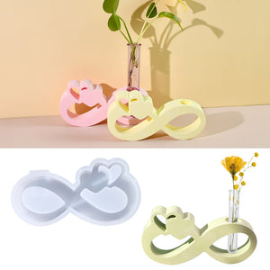 Love Hydroponic Test Tube Vase Silicone Mold