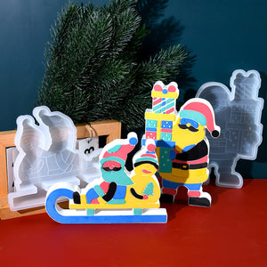 Santa Claus 3D Quicksand Mold