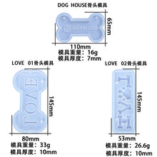 Load image into Gallery viewer, Bone Letter Silicone Mold
