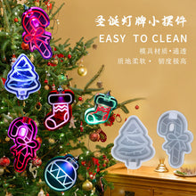 Load image into Gallery viewer, Lamp Sign Christmas Tree Decorative Light Bulb Mold
