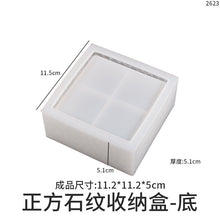 Load image into Gallery viewer, Square Stacked High Storage Box Mold
