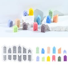 Load image into Gallery viewer, Small Silicone European House Mold
