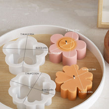Load image into Gallery viewer, Flower Candle Ornament Silicone Mold
