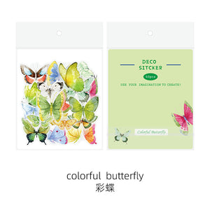 Transparent Flower Stickers